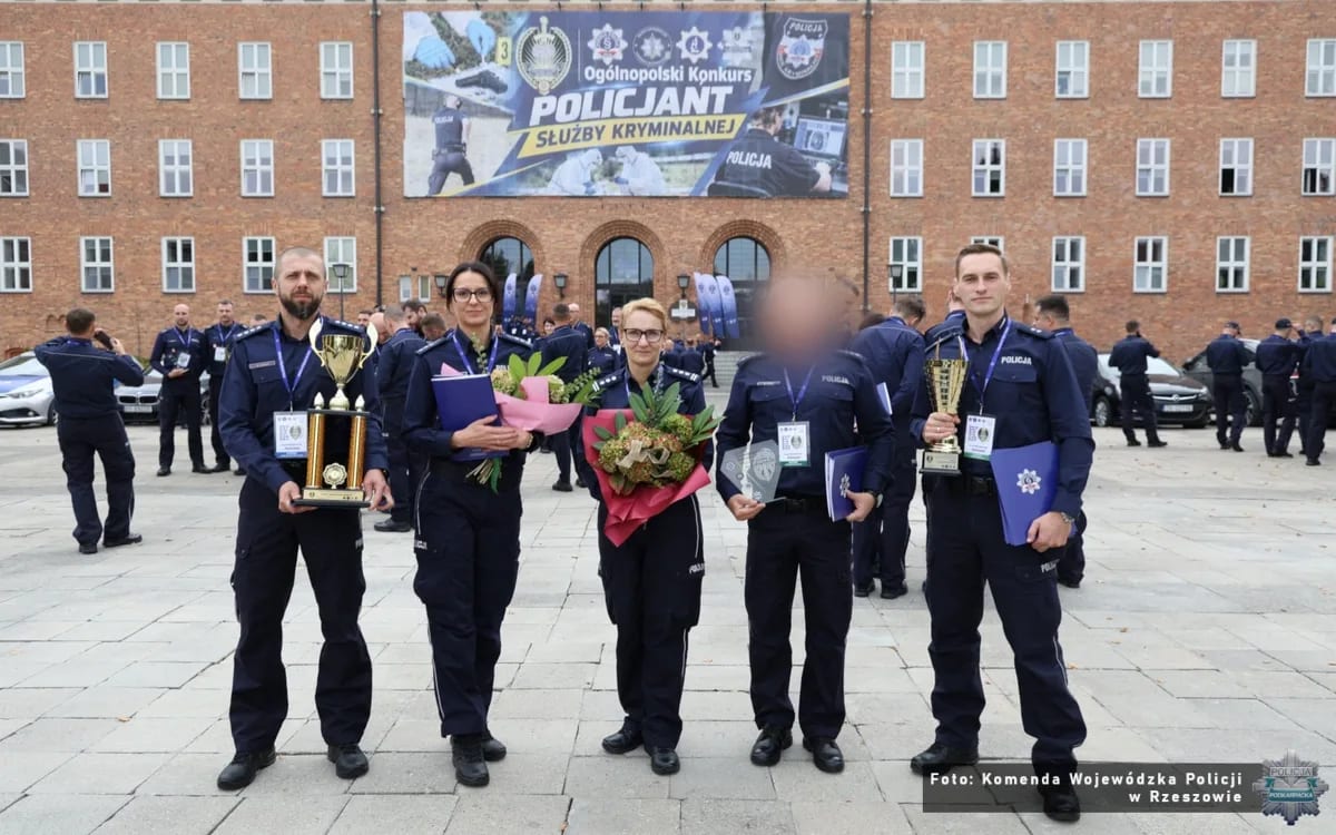 Podkarpaccy policjanci na turnieju policji w Pile