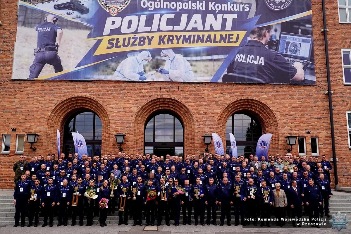 Policjant Służby Kryminalnej Roku 2026 i nagrody dla policjantów z Podkarpacia. | Fot. KWP Rzeszów